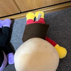アンパンマン　バイキンマン　ぬいぐるみの画像