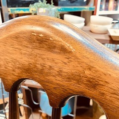 ヴィンテージ　アンティーク　ナガノインテリア　木製チェアの画像
