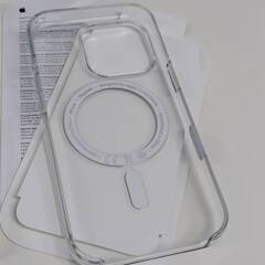 【未使用に近い】iPhone 16 Pro A3245/MagSafe Clear Case/マグセーフ/クリアケース/純正〈MA7E4FE/A〉の画像