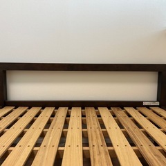 無印良品 ベッドフレーム（セミダブル）の画像