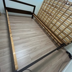 無印良品 ベッドフレーム（セミダブル）の画像