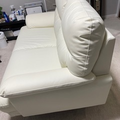 ソファー　二人掛け ニトリ製の画像