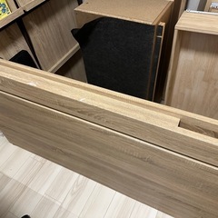 東京インテリア  ワイドダブルベッドフレームの画像