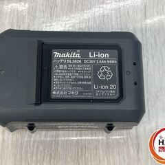 【未使用】makita ﾏｷﾀ BL3626 ﾊﾞｯﾃﾘ 36V 2.6Ah(長期保管品)【ハンズクラフト沖縄豊見城店】の画像