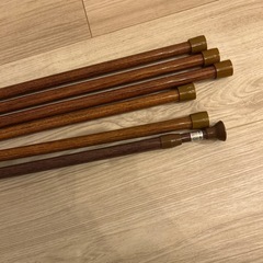 突っ張り棒　セリア　6本セットの画像