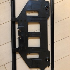 ホンダ 純正　ナンバーフレーム　ベルリナブラック　 HONDA フロント　美品の画像