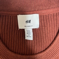 H＆M メンズニットの画像