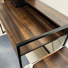 横長パソコンデスクの画像