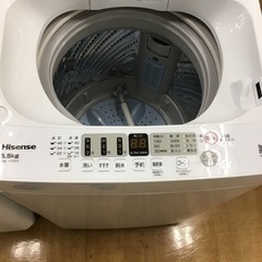 【トレファク神戸新長田店 買取/販売】取りに来られる方限定！Hisenseの2025年製5.5kg全自動洗濯機のご紹介です！の画像