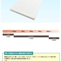 モットンマットレス　ダブルサイズ 硬さレギュラー
の画像