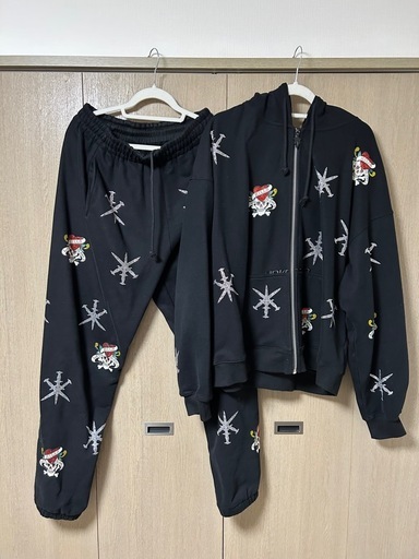 UNKNOWN LONDON Ed Hardy セットアップ パーカー  XL