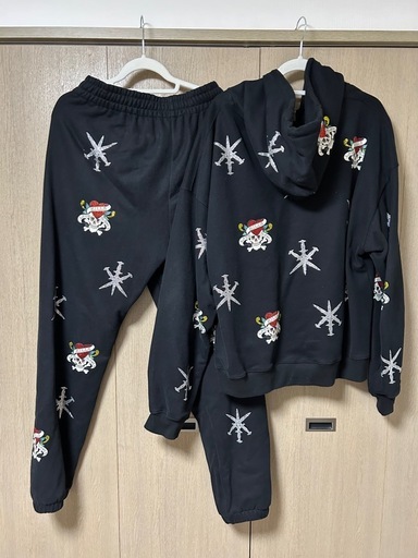 UNKNOWN LONDON Ed Hardy セットアップ パーカー  XL