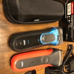 BRAUN 電気シェーバー シリーズ3 Series3 ブラウンシェーバー ブルー ブラウン　3080s-B-setの画像
