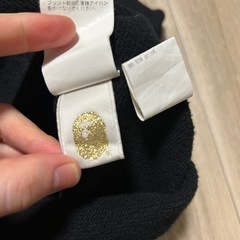 A BATHING APE シャークパーカー フルジップ ブラック カモ柄 Lの画像