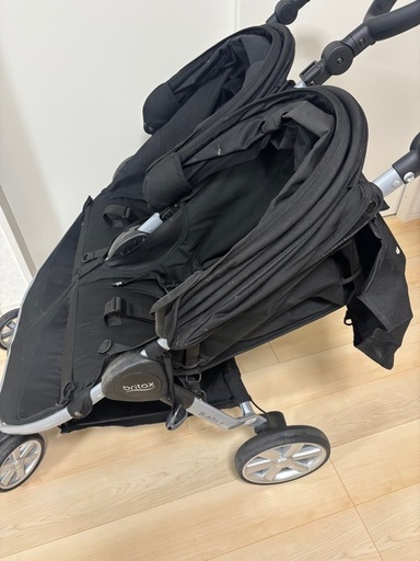 britaxブリタックスB-AGILE DOUBLE 双子二人乗りベビーカー (A) 結崎の