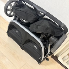 britaxブリタックス　B-AGILE DOUBLE 双子　二人乗りベビーカーの画像