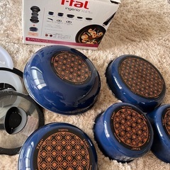 【T-fal】 取手の取れるフライパンセットの画像