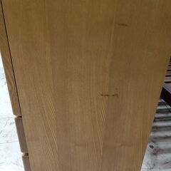 リユースのサカイ栃木店★ジモティ割あり★  キャビネット ライトブラウン W90×D35×H160 クリーニング済み TC12072の画像