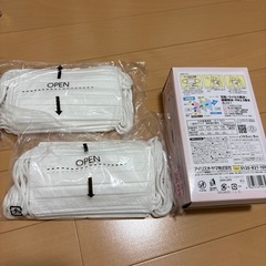 プリーツ方マスク　　小さめの画像