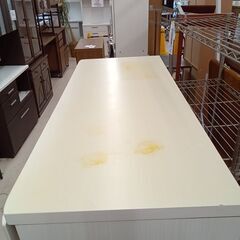 リユースのサカイ栃木店★ジモティ割あり★ NITORI チェスト ホワイト W104.3×D43×H133.8 クリーニング済み TC12073の画像