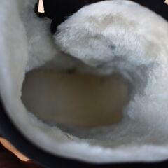 22,5㎝　黒　レディーススノーブーツ　撥水　裏起毛　軽くて軽快の画像