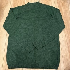セーター　カーディガン　薄手　タートル　ハイネック　Lサイズの画像