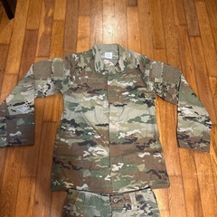 メンズ　ミリタリー上下　サイズS〜Mの画像