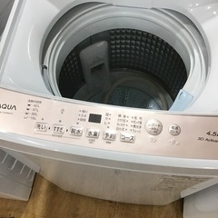 【トレファク神戸新長田店 買取/販売】取りに来られる方限定！AQUAの2025年製4.5kg全自動洗濯機のご紹介です！の画像