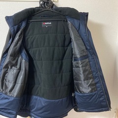 BURTLE ネイビー フード付き防寒ベスト　未使用　タグ付きの画像