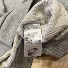 トレーナー　裏毛　綿100% 刺繍　LLサイズの画像