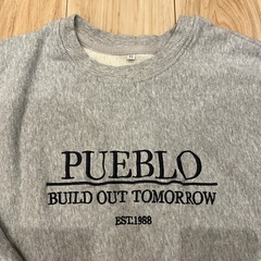 トレーナー　裏毛　綿100% 刺繍　LLサイズの画像