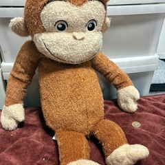 サルのジョージぬいぐるみの画像