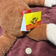 サルのジョージぬいぐるみの画像