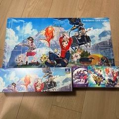 ポケモンカード　スリーブ、プレイマット、デッキケースの画像