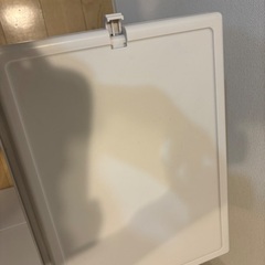 ゴミ箱　２段　明るいグレーの画像