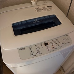 Haier 　洗濯機の画像