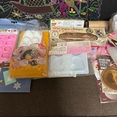 お菓子作りの色々の画像