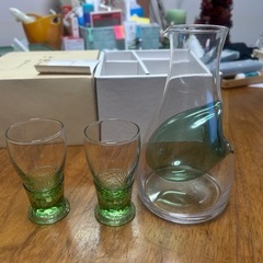 未使用　佐々木クリスタル　冷酒グラスの画像
