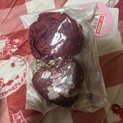 サンリオキャラクターズ財布&携帯ストラップセットの画像