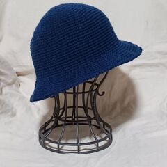 【かぎ針編みのシンプルハット】を作りませんか　編み物教室YOKOHAMAKの画像
