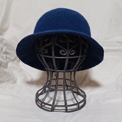 【かぎ針編みのシンプルハット】を作りませんか　編み物教室YOKOHAMAKの画像