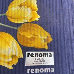 【新品・未使用品】ハンカチ レノマ 花柄 チューリップ 店頭販売 南区花畑の画像