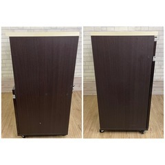 ワイエムワールド レンジ台 キッチンワゴンの画像