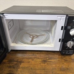 アイリスオーヤマ 電子レンジ 17L ターンテーブル 単機能 出力3段階 【東日本/50Hz】 ブラック PMB-T176-5の画像