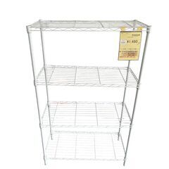 【ドリーム池田店】◎ジモティ割対象品◎美品　メタルラック　ホワイト【99680000039194】の画像