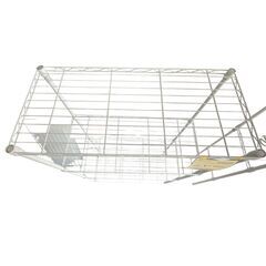 【ドリーム池田店】◎ジモティ割対象品◎美品　メタルラック　ホワイト【99680000039194】の画像