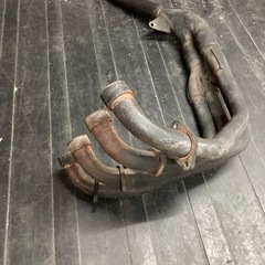 バイク CB400 純正　エキパイ マフラーの画像