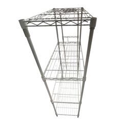 【ドリーム池田店】◎ジモティ割対象品◎美品　メタルラック　ホワイト【99680000039194】の画像