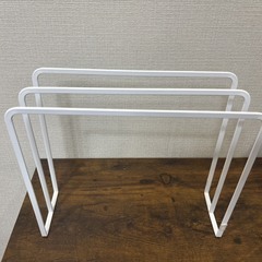 山崎実業 布巾ハンガータワー ホワイト 7145の画像