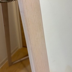 姿見　150×14センチ　白木目　無料お譲りの画像